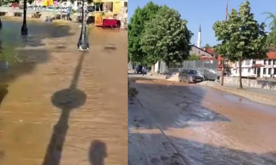 Vërshime te Shatërvani në Prizren