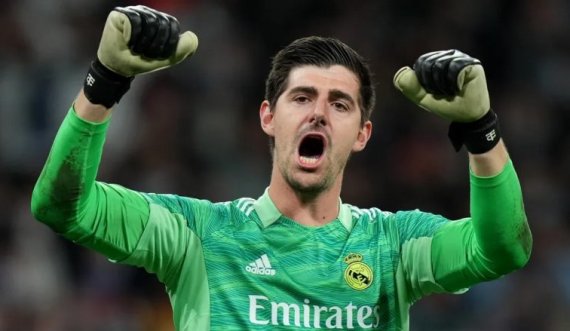 Courtois gati të ekzekutojë penalltinë në finalen e Ligës së Kampionëve