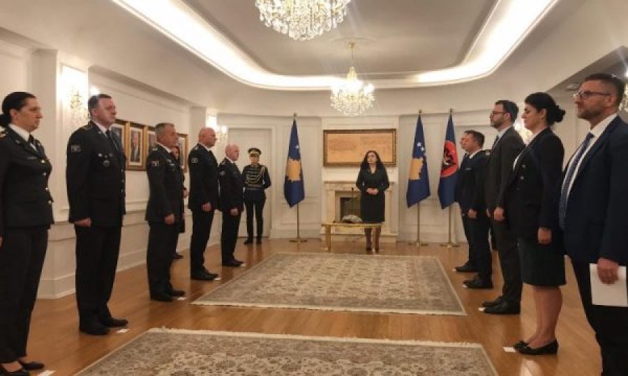 Presidentja Osmani gradon inspektore gjenerale në FSK, Irfete Spahiun