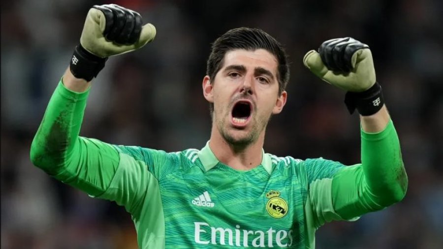 Courtois gati të ekzekutojë penalltinë në finalen e Ligës së Kampionëve