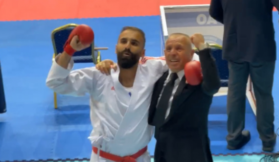 Elhami Shabani e fiton medaljen e bronztë në Kampionatin Evropian të karatesë