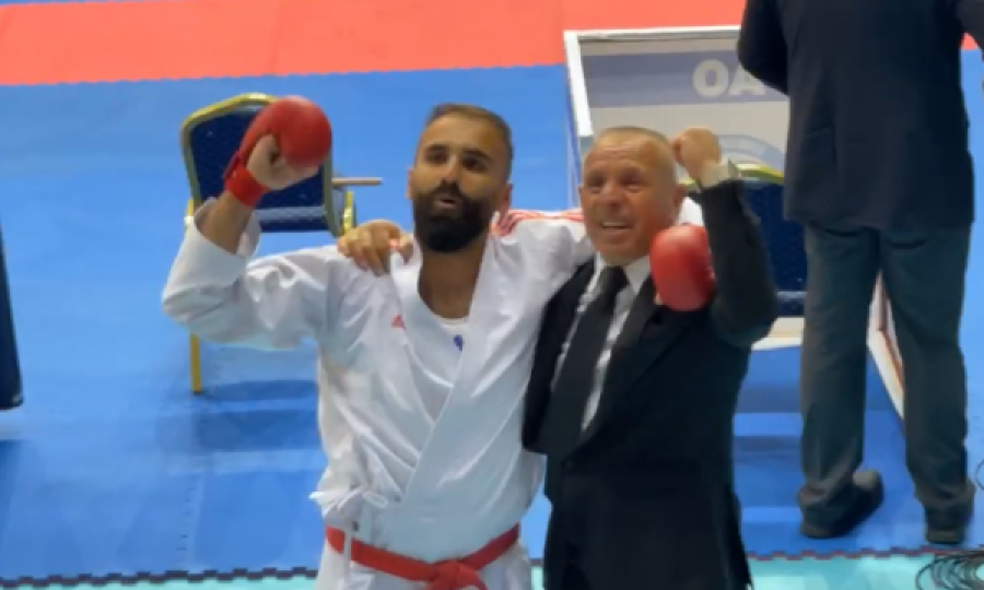Elhami Shabani e fiton medaljen e bronztë në Kampionatin Evropian të karatesë