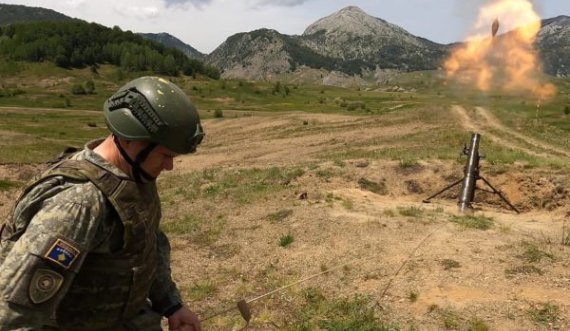FSK trajnohet për qitje luftarake me mortaja