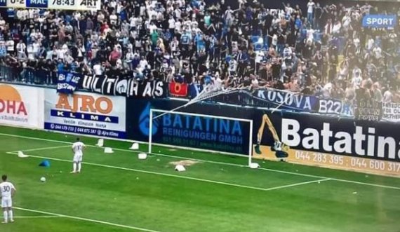 Policia nis hetimet për dëmtimin e ulëseve në stadiumin “Zahir Pajaziti”