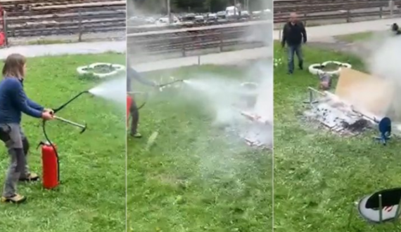 Një boshnjak doli për të pjekur qengj në Zvicër, i ndodh e papritura nga fqinji i tij