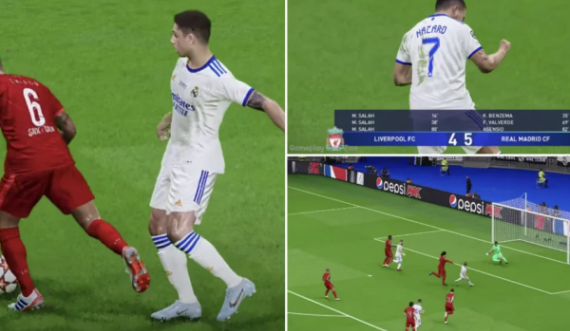 Mijëra tifozë e përcollën një ndeshje të “playstation” duke menduar se ishte finalja e Ligës së Kampionëve