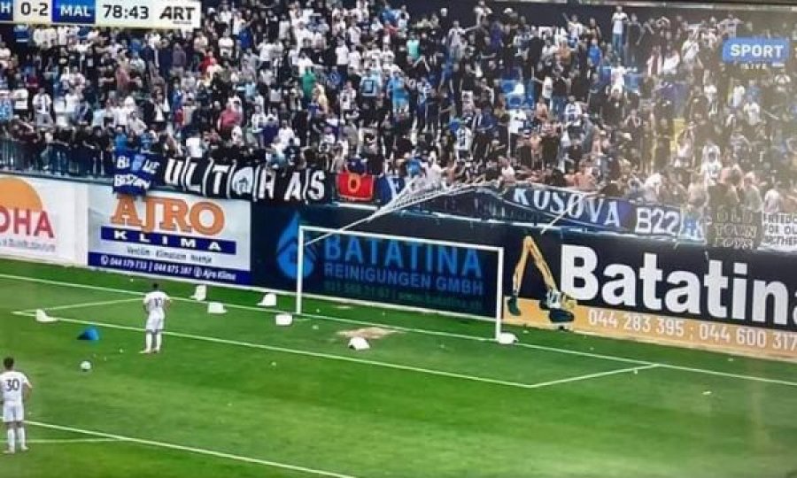 Policia nis hetimet për dëmtimin e ulëseve në stadiumin “Zahir Pajaziti”