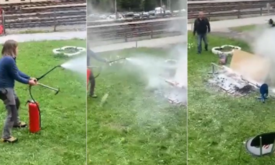 Një boshnjak doli për të pjekur qengj në Zvicër, i ndodh e papritura nga fqinji i tij