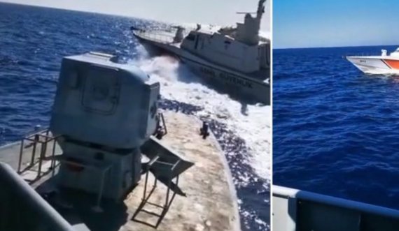 Greqia publikon pamjet e incidentit me anijen turke: I nxorën armët