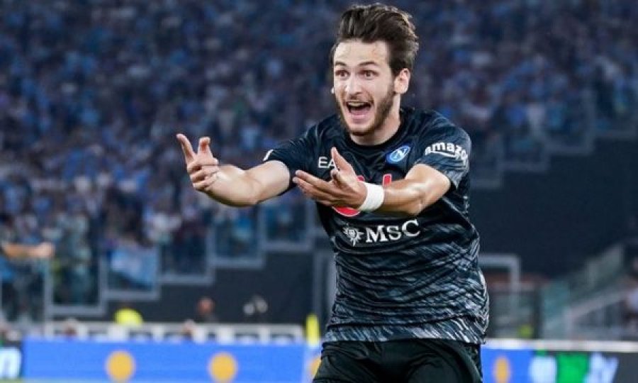 Napoli e vlerëson Kvaratskhelian 100 milionë euro