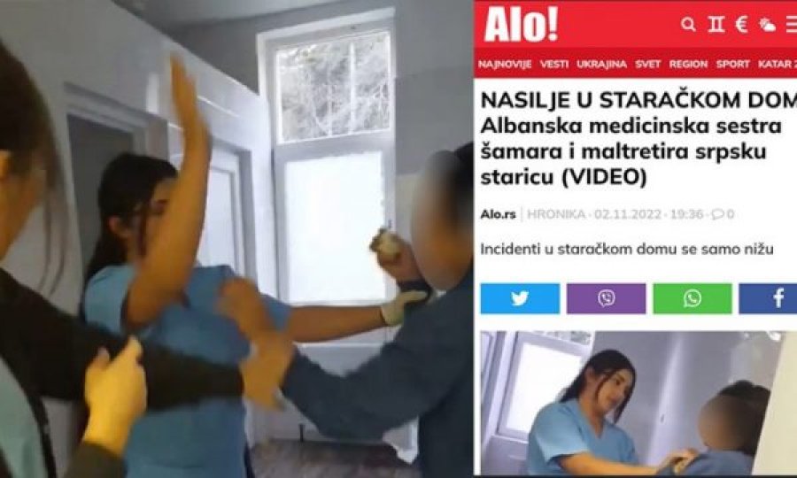 ​Propaganda në mediat serbe, portali “Alo” rastin në Pejë e paraqesin si “maltretim ndaj të moshuares serbe nga një shqiptare”