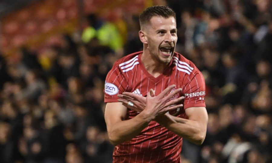 Ramadani shënon gol të bukur në fitoren bindëse të Aberdeenit kundër Hibernianit