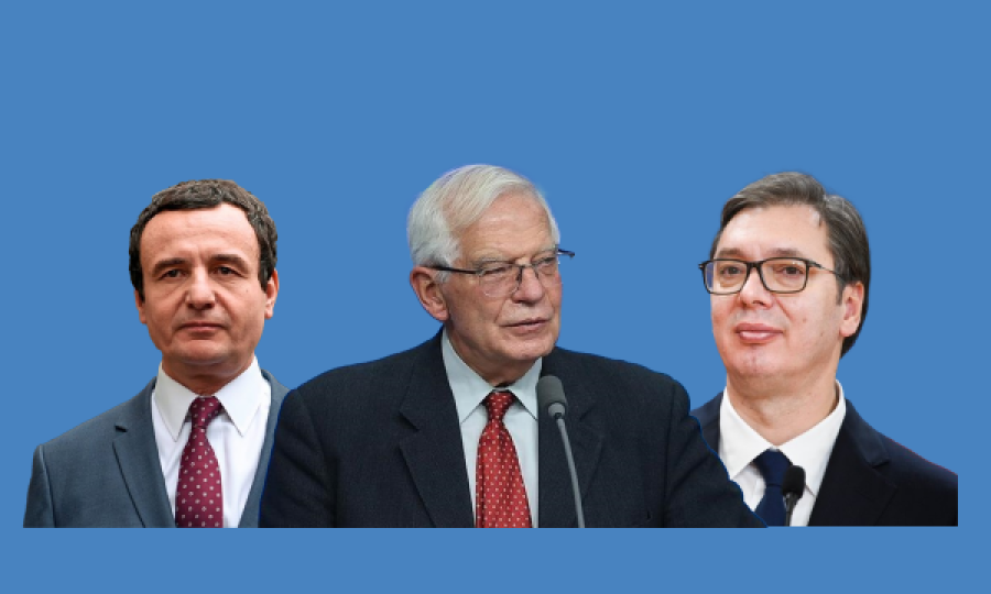 Josep Borrell: BE i ka marrë përgjigjet për propozimin franko-gjerman nga Kurti e Vuçiq