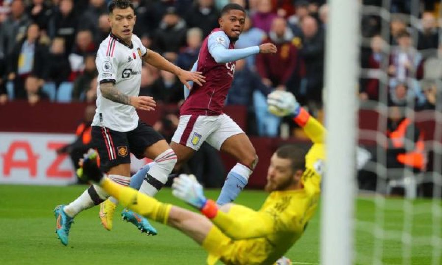  Aston Villa shënon fitore të madhe kundër Manchester Unitedit