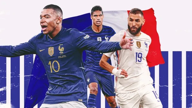 Skuadra e Francës në Kupën e Botës 2022 në paraqitjen e tyre e 16-të 
