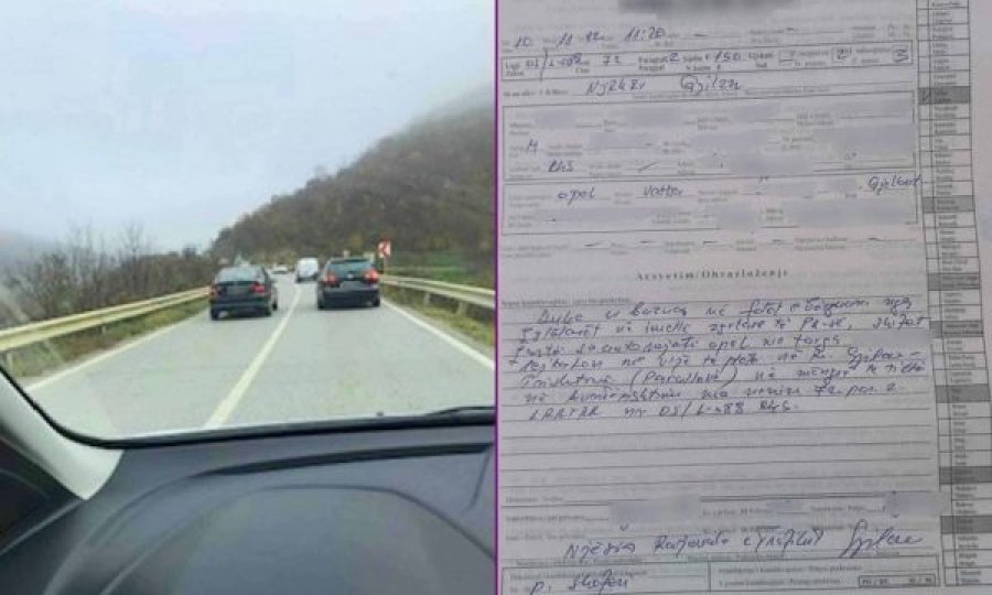 Gjilan: Tejkaloi një veturë në vijë të plotë, i merret patentë shoferi për 3 muaj dhe dënohet me 150 euro