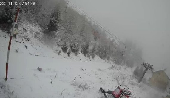 Këto  janë dy vendet e para në Kosovë që sot u zbardhen nga bora