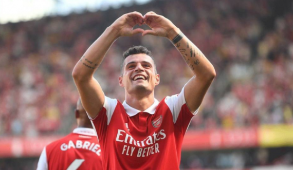 Xhaka pë Arsenalin : Ndihem si në shtëpinë time, jam krenar që arrita 200 ndeshje në Premierligë me një klub të mrekullueshëm