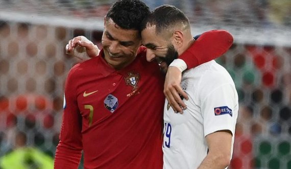 Benzema: Ronaldo as nuk u lodh të më uronte për 'Topin e Artë'