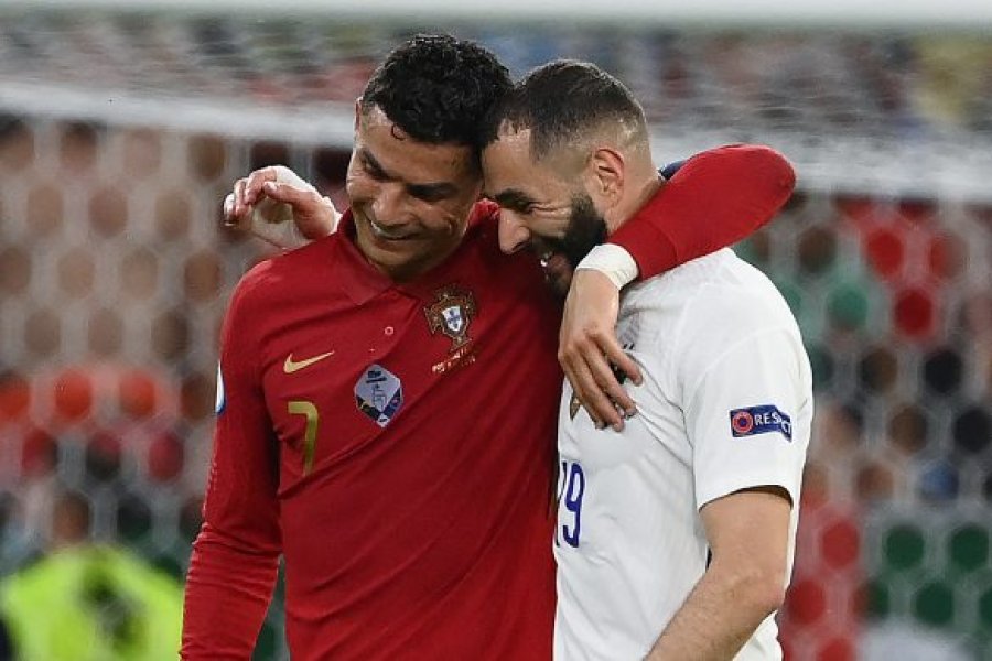 Benzema: Ronaldo as nuk u lodh të më uronte për 'Topin e Artë'