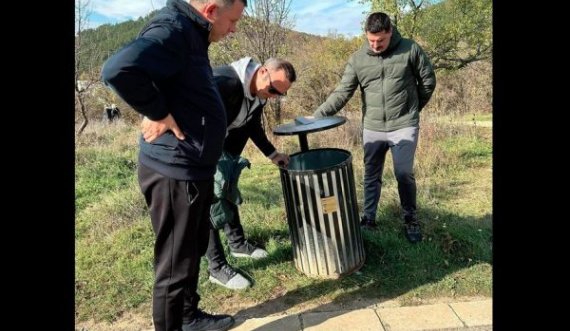 Shporta  e mbeturinave nëpër Prishtinë, nga duart e të burgosurve në Burgun e Dubravës