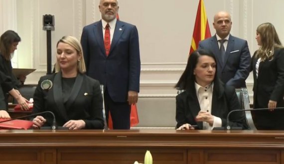 Firmosen  21 marrëveshjet e arritura mes qeverisë së Shqipërisë dhe Maqedonisë së Veriut nga takimi i Shkupit