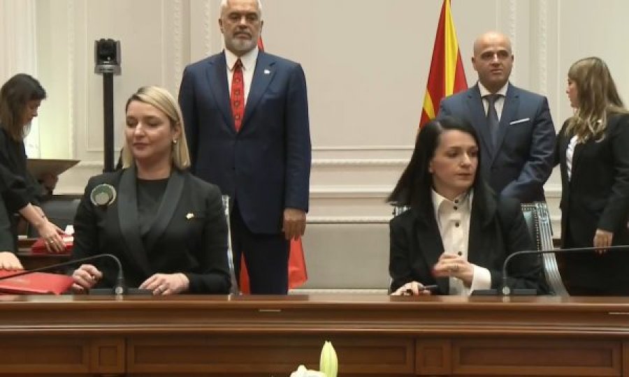 Firmosen  21 marrëveshjet e arritura mes qeverisë së Shqipërisë dhe Maqedonisë së Veriut nga takimi i Shkupit