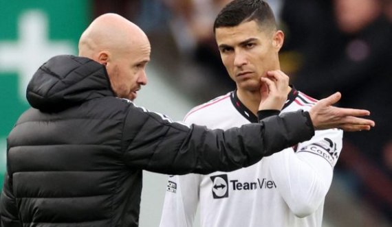 Ten Hag me kritika të ashpra ndaj Cristiano  Ronaldos: Ai nuk po e  do më në skuadrën e tij