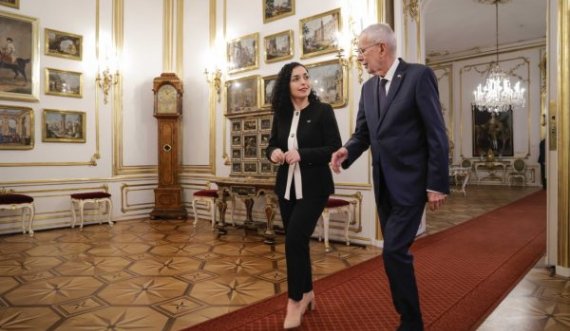 Presidentja Osmani në Vjenë takon homologun e saj Alexander Van der Bellen
