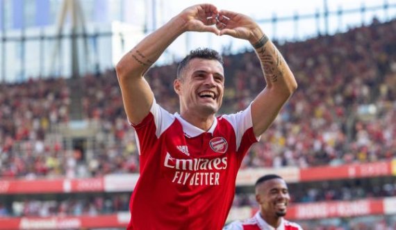 Granit Xhaka po vazhdon shkëlqimin,  përfshihet  në ekipin më ideal të sezonit  në Premierligë