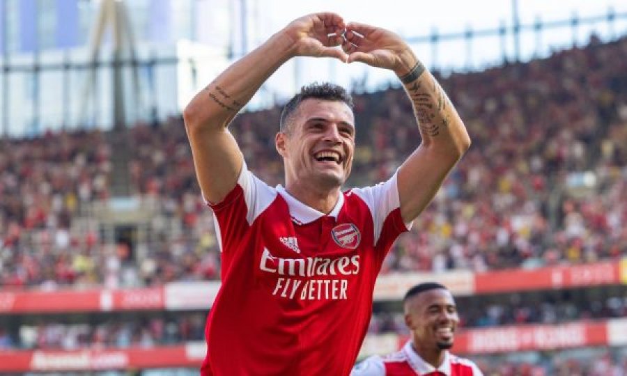 Granit Xhaka po vazhdon shkëlqimin,  përfshihet  në ekipin më ideal të sezonit  në Premierligë