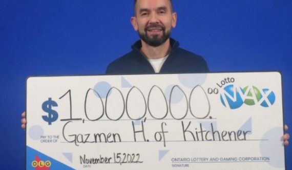 Shqiptari i fiton 1 milionë dollarë në lotari