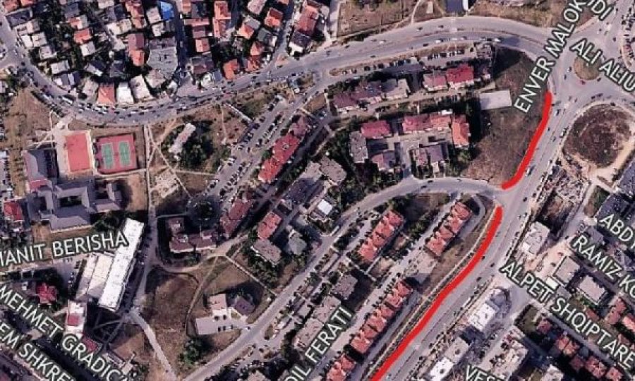 Komuna e Prishtinës njoftim për banorët e “Rrugës B”