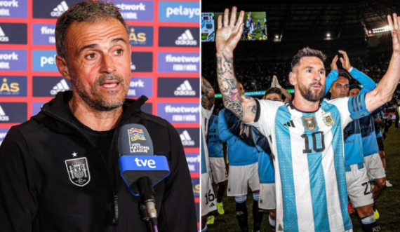 Enrique  e parashikon  Argjentinën e Messit  ndër  favoritët kryesor  për të triumfuar në Kupën e Botës
