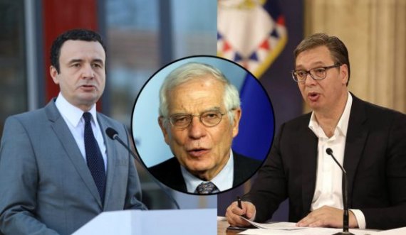 Josep Borell përfundon takim me Kurtin, fillon takimin me Vuçiqin