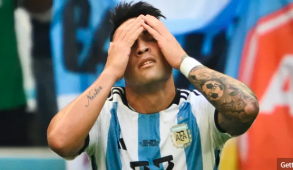 Lautaro po ankohet për gabimete para serioze të Argjentinës