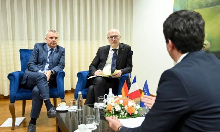 Kurti pret në takim ambasadorin gjerman dhe atë francez, kjo është arsyeja