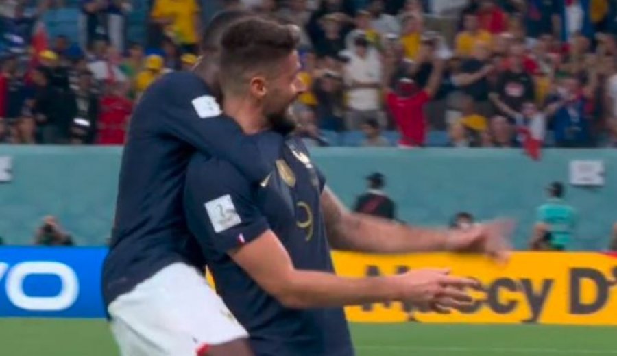 Olivier Giroud përmbys rezultatin ndaj Australisë