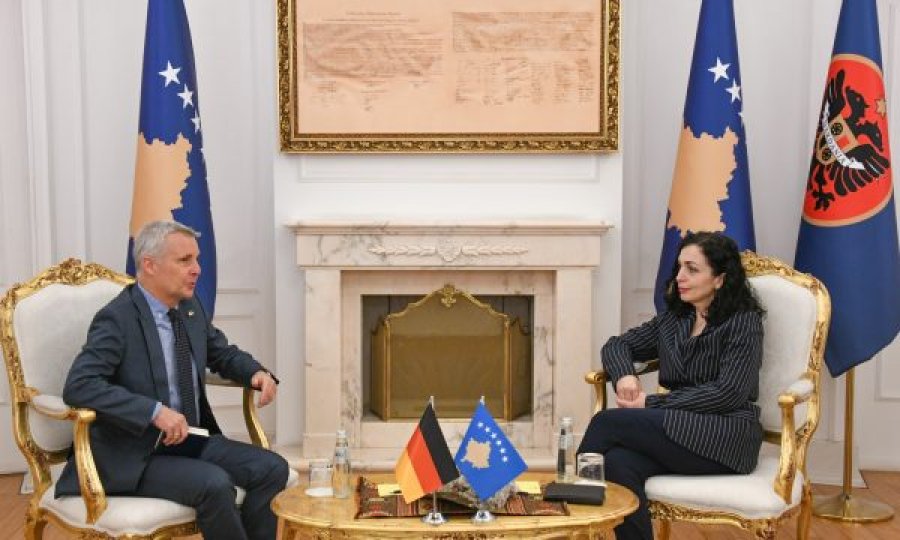 Ambasadori gjerman Rohde në zyrë te Presidentes Osmani, zbulohen arsyet