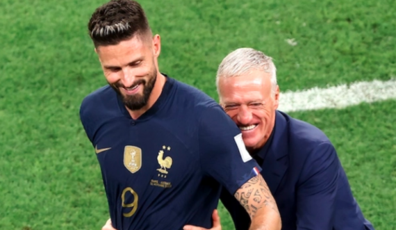 Deschamps flet për zëvendësimin e Giroud dhe Dembele 