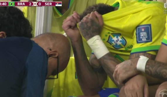 Brazili fiton por lëndohet Neymar