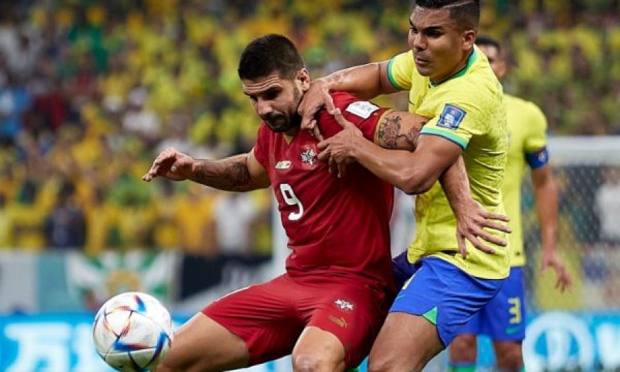 Pjesa e parë: Brazili - Serbi mbyllet pa gola