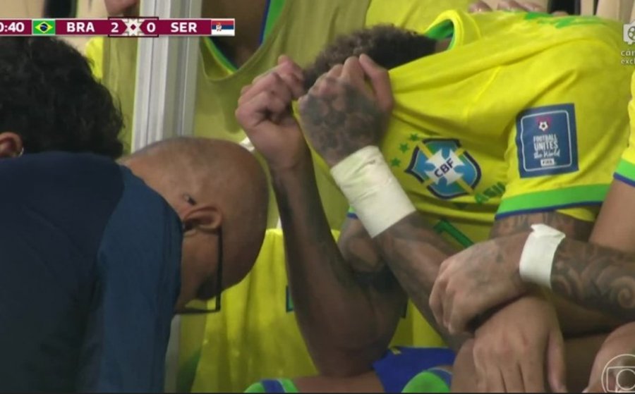 Brazili fiton por lëndohet Neymar