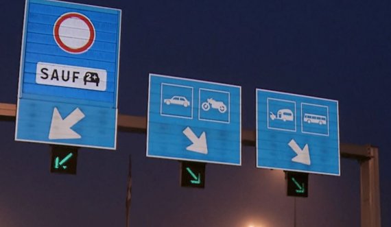 A e dini se çfarë do të thotë kjo shenjë  re rrugore? 