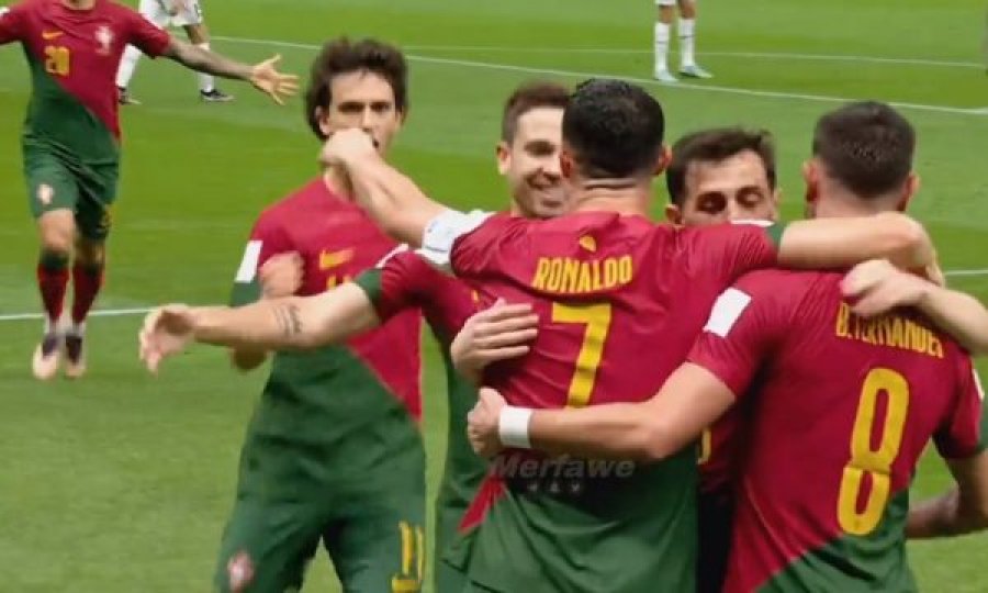 Ramos shënon gol spektakolar dhe e kalon Portugalinë në epërsi