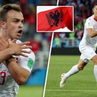 Mesazhe kërcënuese kundër futbollistëve shqiptar para ndeshjes Zvicër Serbi: Nokautoni Xhakën e Shaqirin!