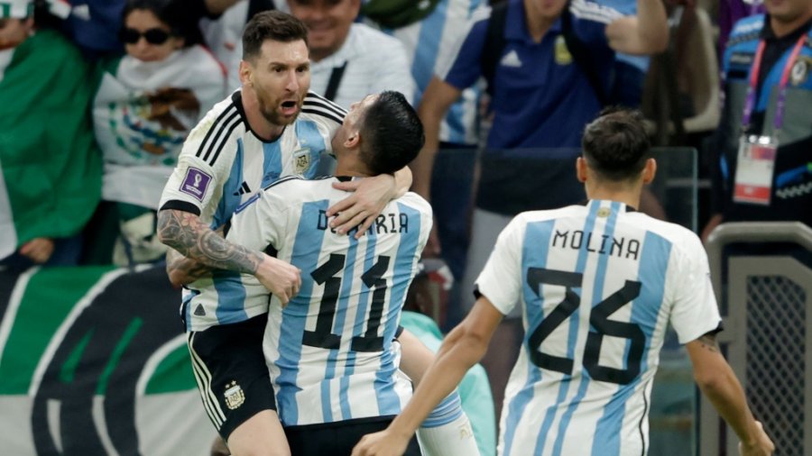 Argjentina avancon në 2 me 0 kundrejt Francës