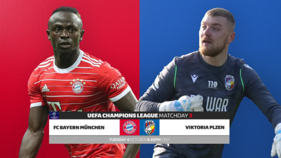 Formacionet e mundshme: Bayern Munichu me disa mungesa ndaj Viktoria Plzenit