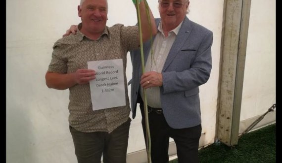 Preshi 143 centimetra i kopshtarit britanik fiton Rekordin Botëror Guinness
