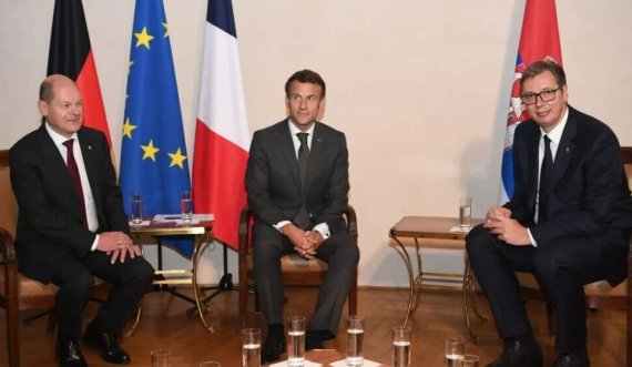 Vuçiqi takohet me Scholz e Macron: Jam përfaqësues i përgjegjshëm